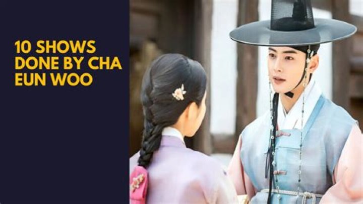 Cha Eun Woo TV Shows: A Comprehensive Guide To His Best Performances