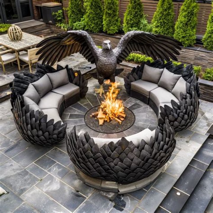 Check Out This Sauron Themed Fire Pit