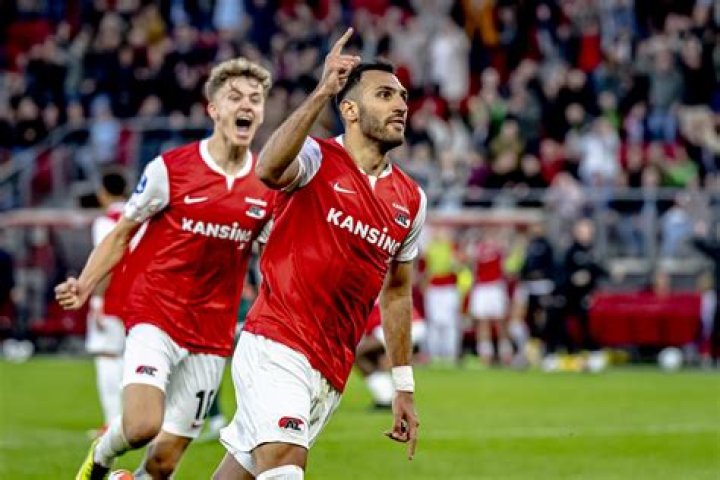 Chelsea and Fulham 'send scouts to watch AZ Alkmaar hitman Vangelis Pavlidis ahead of January transfer swoop'
