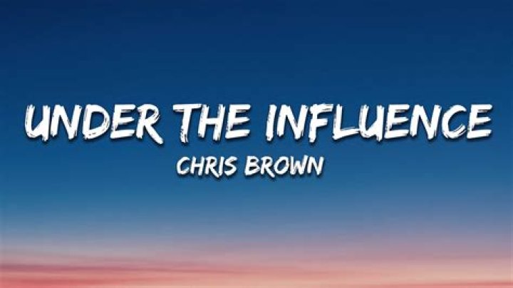 Chris Brown Corrects Wrong 'Under The Influence' Lyrics