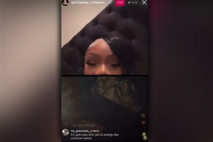 Chrisean Rock Rolls Blunt While Pregnant on IG Live With GloRilla