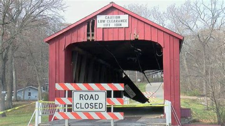 Community hopes for more repairs on historic Red Covered Bridge, Bureau County