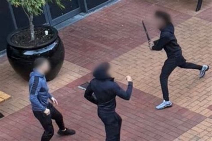 Cops put Uxbridge town centre on lockdown after 70 youths spark 'chaotic' brawl