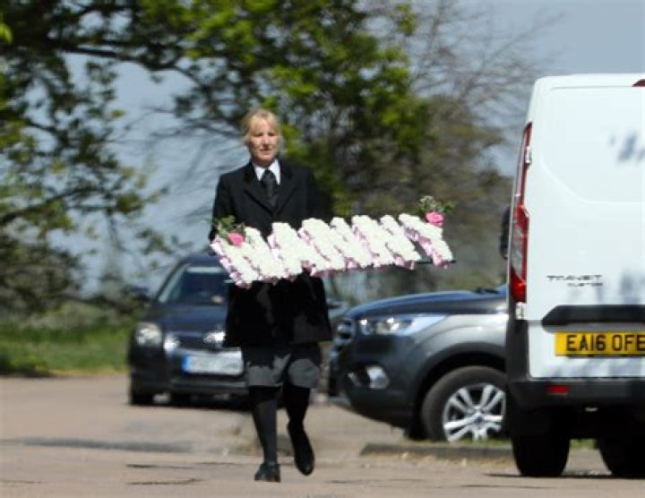 Cops stand guard at funeral as 60 mourners flout social distancing rules in row over body – The Sun