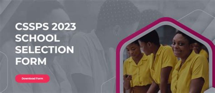 CSSPS School Selection Form PDF 2023/2024