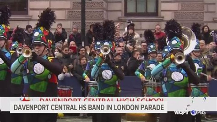 Davenport Central Marching Band to perform in London’s New Year’s Day Parade
