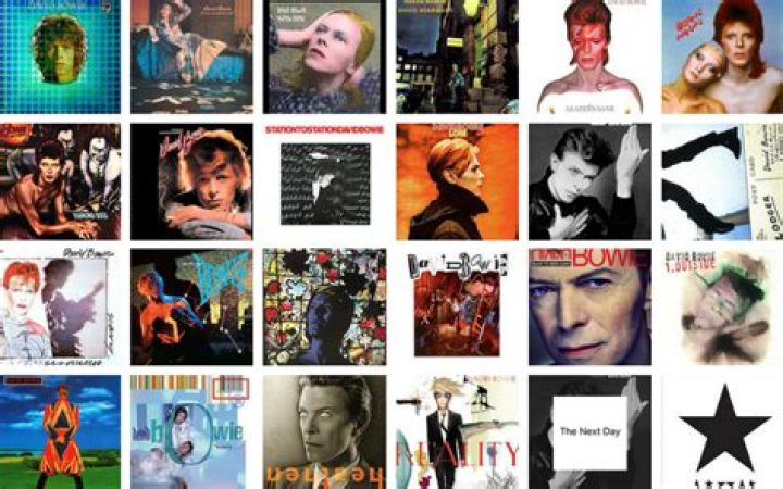 David Bowie albums in order