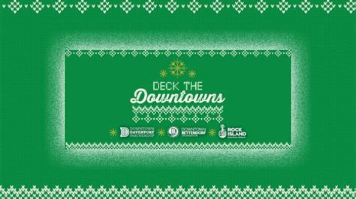 Deck the Downtowns brings holiday fun to Rock Island, Bettendorf and Davenport