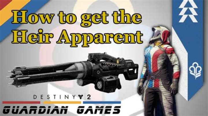 Destiny 2: How to Get the Heir Apparent
