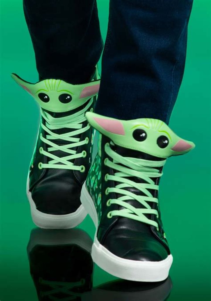 Disney Partners With Zazzle For Baby Yoda Shoes