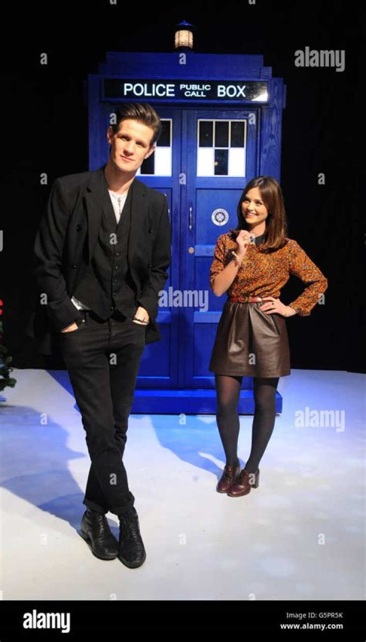 Doctor Who's Matt Smith and Jenna Coleman reunite for charity day