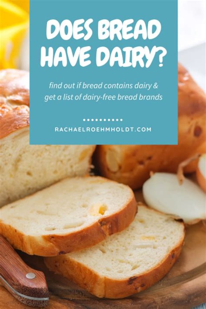 Does potato bread have dairy in it?