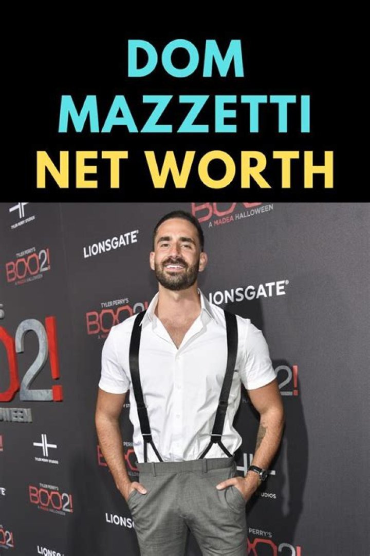 Dom Mazzetti's Wiki, net worth, real name, age, girlfriend, facts