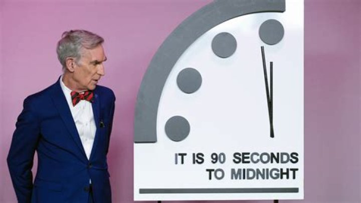 ‘Doomsday Clock’ signals existential threats of nuclear war, climate disasters and AI
