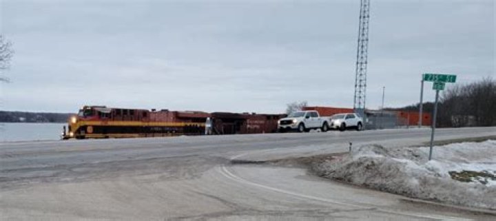 Driver hospitalized after Tesla, train collide in LeClaire