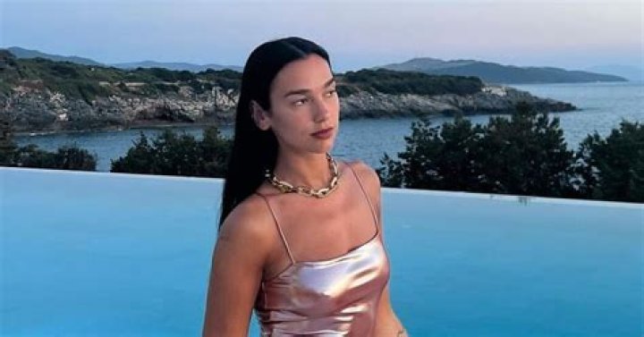 Dua Lipa’s Metallic Pink Diesel Dress Is Barbiecore At Its Finest