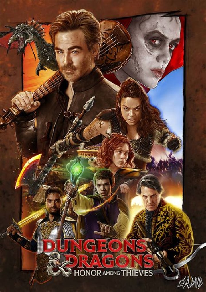 Dungeons & Dragons Honor Among Thieves' Official Poster Fails The Vibe Check With Fans