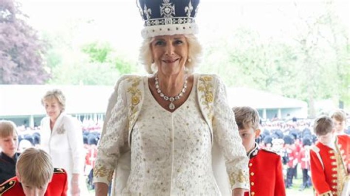 Eagle-eyed fans have spotted the hidden secret message on Camilla’s dress - but did you spot it?