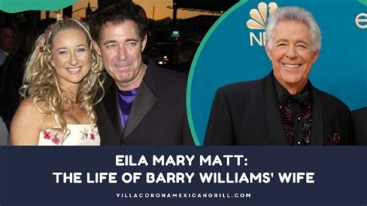 Eila Mary Matt, former wife of Barry Williams