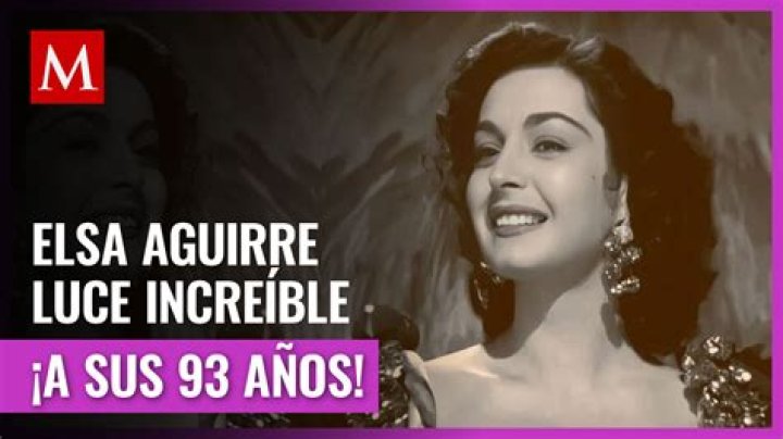 Elsa Aguirre Actress Age, Height, Wiki, Partner, Net Worth, Film Career