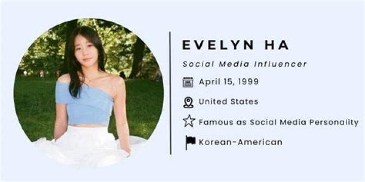 Evelyn Ha Biography, Wiki, Age, Height, Boyfriend, Net Worth