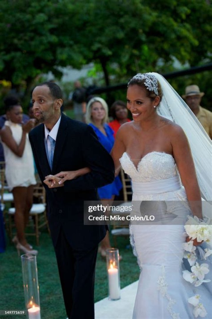 Evelyn Lozada And Chad Ochocinco Wedding Day Photo