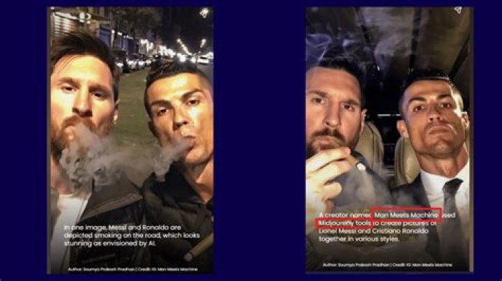 Fact Check: Is Viral Image Of Cristiano Ronaldo And Lionel Messi Smoking Cigars Together Real? Exploring Latest Rumour