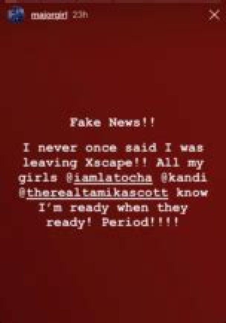‘Fake News!’: Tiny Harris Shuts Down Rumors She’s Leaving Xscape