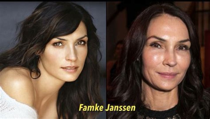 Famke Janssen Chirurgie: Les Secrets derrière l'Évolution de l'Actrice.