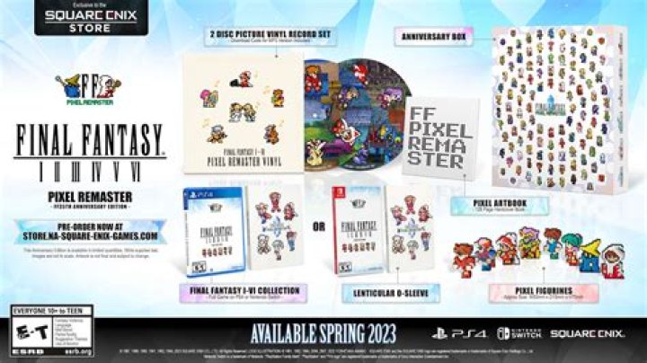 Final Fantasy VI Pixel Remaster Available Now