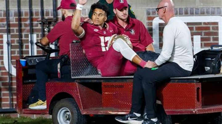 Florida State quarterback Jordan Travis says leg injury will end his season with No. 5 Seminoles