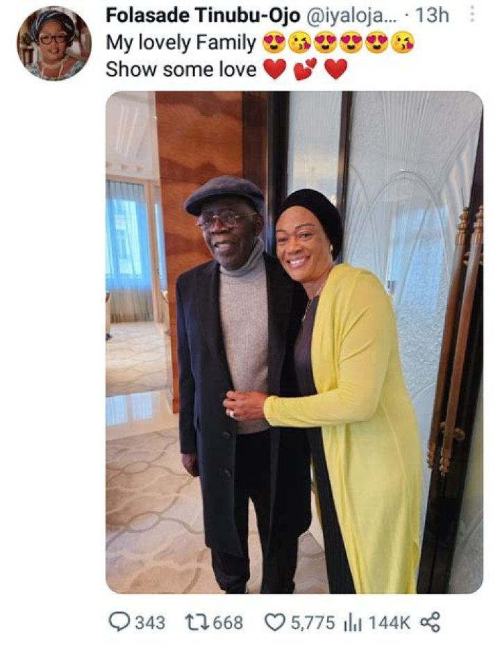 Folashade Tinubu-Ojo Husband, Husband Oyetunde Ojo Appointed FHA, Tinubu's Daughter, Net Worth