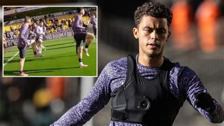 Football fans joke ‘I feel sick’ as TNT’s groundbreaking new camera for Wolves vs Spurs gets mixed response