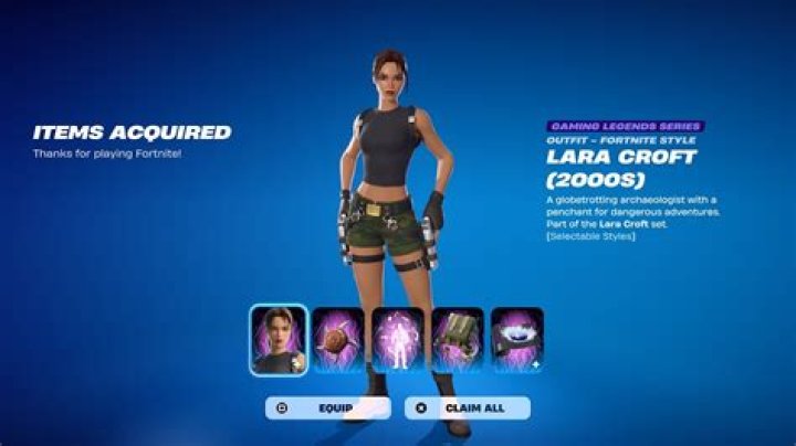 Fortnite Guide - How to Get Lara Croft