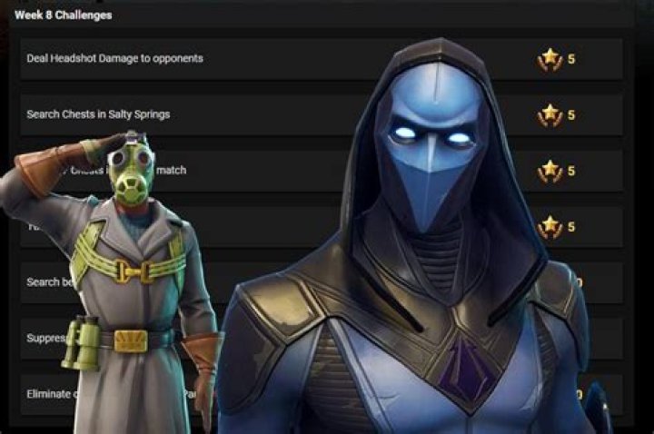 Fortnite Season 4 Week 8 Challenges Leak