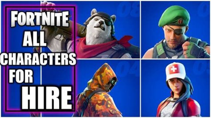 Fortnite: Where to Hire a Character