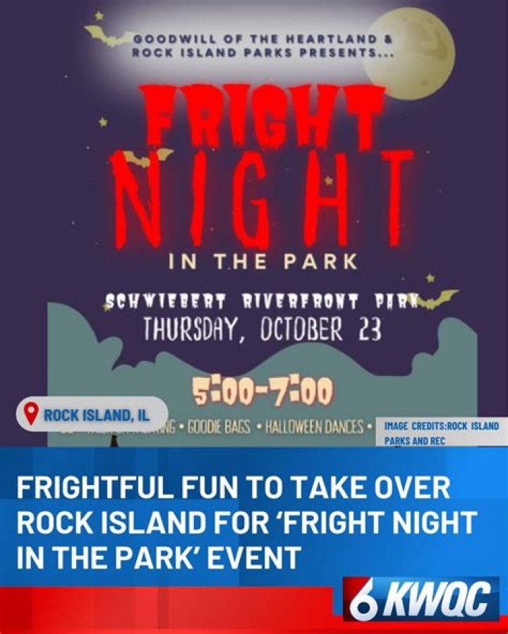 Fright Night | Rock Island Parks and Rec & Goodwill of the Heartland