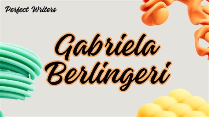 Gabriela Berlingeri Net Worth 2024