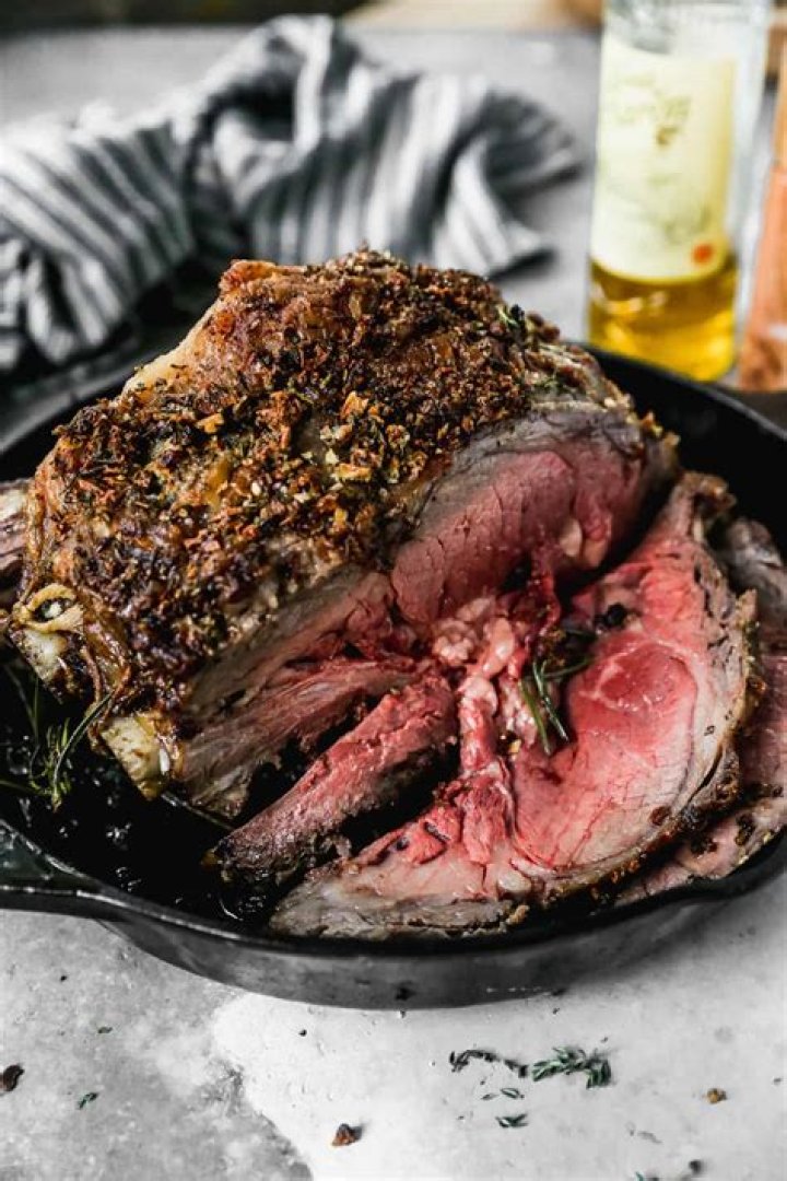 Garlic-Rosemary Rib Roast Recipe | First For Women