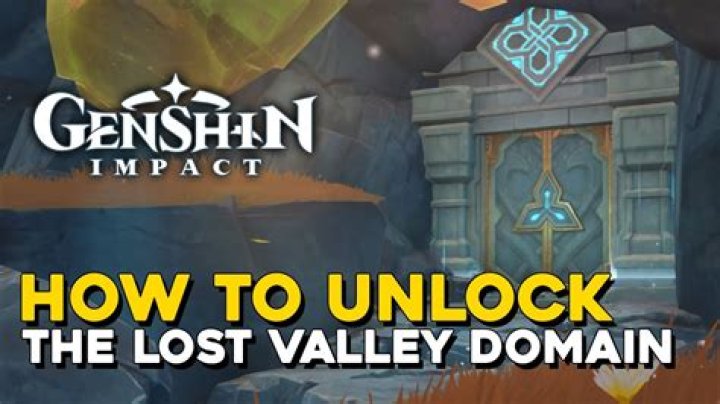 Genshin Impact: How to Unlock the Lost Valley Domain