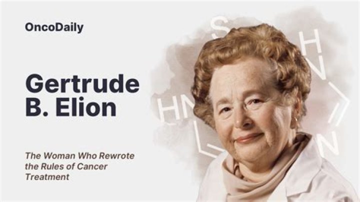 Gertrude B. Elion - Chemist, Scientist