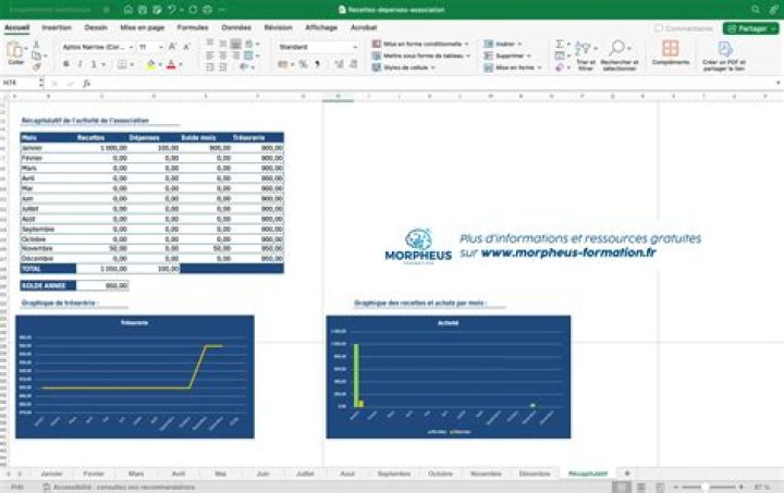 Gestion adhérents association Excel gratuit : la solution