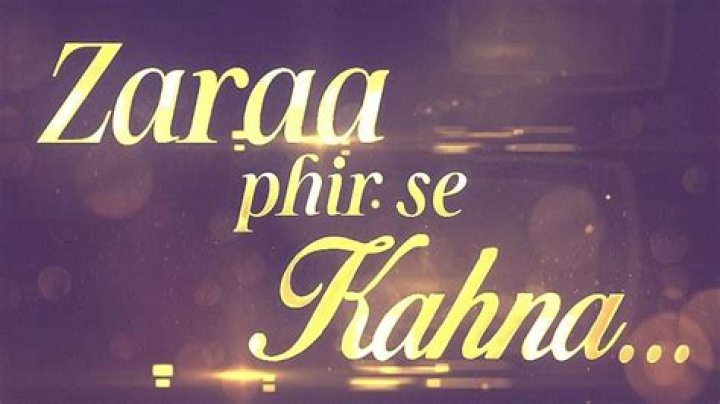 Get ready to fall in love again: Zaraa phir se Kahna promises to enchant audiences this Diwali