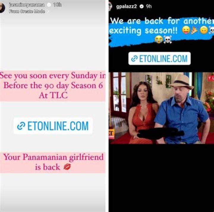 Gino and Jasmine returning to 90 Day Fiance: Before the 90 Days with more trust issues and demands
