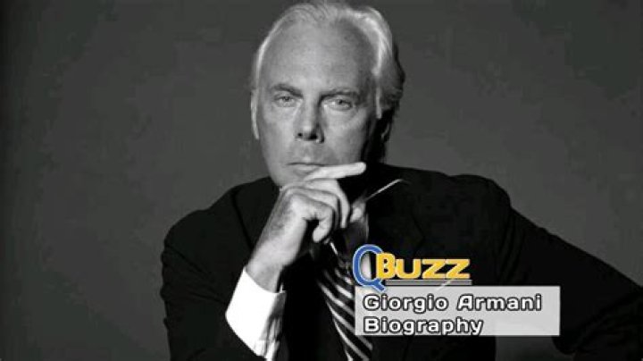 Giorgio Armani Biography