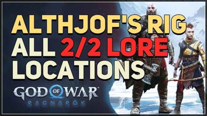 God of War Ragnarök: Althjof’s Rig guide