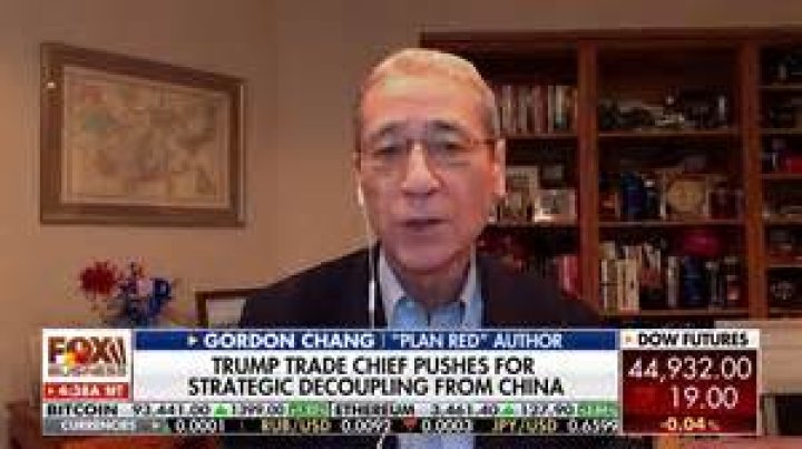 Gordon Chang Net Worth 2024