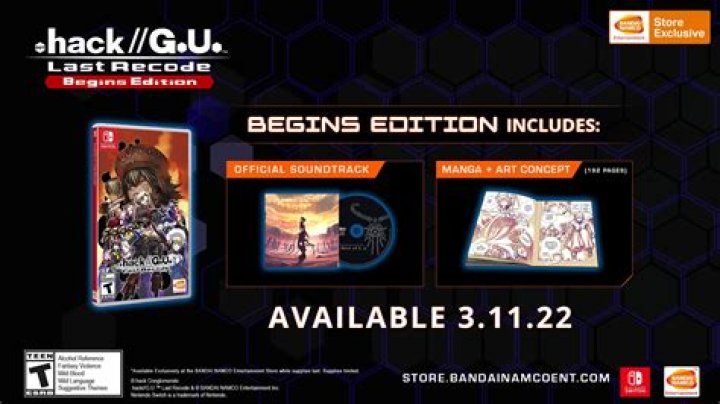 .hack//G.U. Last Recode Finally Released On Nintendo Switch