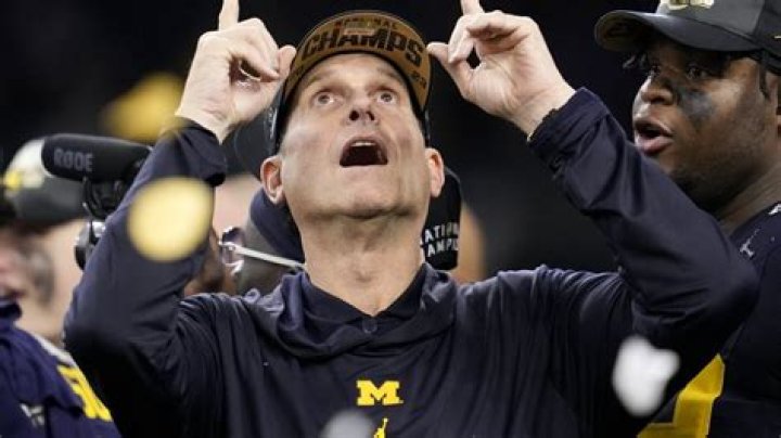 Harbaugh returning to NFL to coach Chargers after leading Michigan to national title, AP sources say