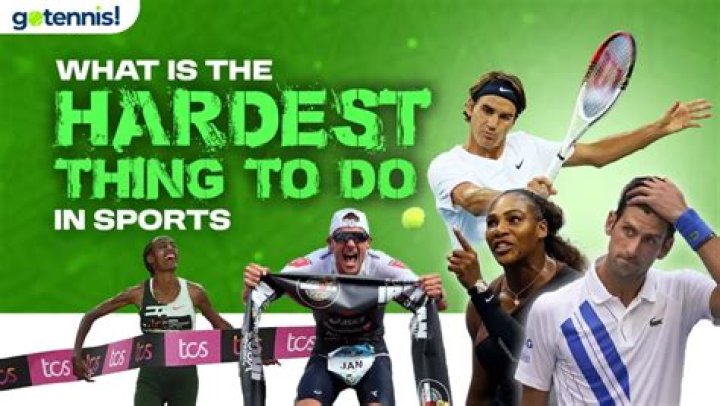 Hardest Thing to do in Sports?